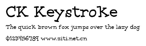 CK Keystroke.ttf