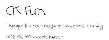 CK Fun.ttf字體轉換器圖片
