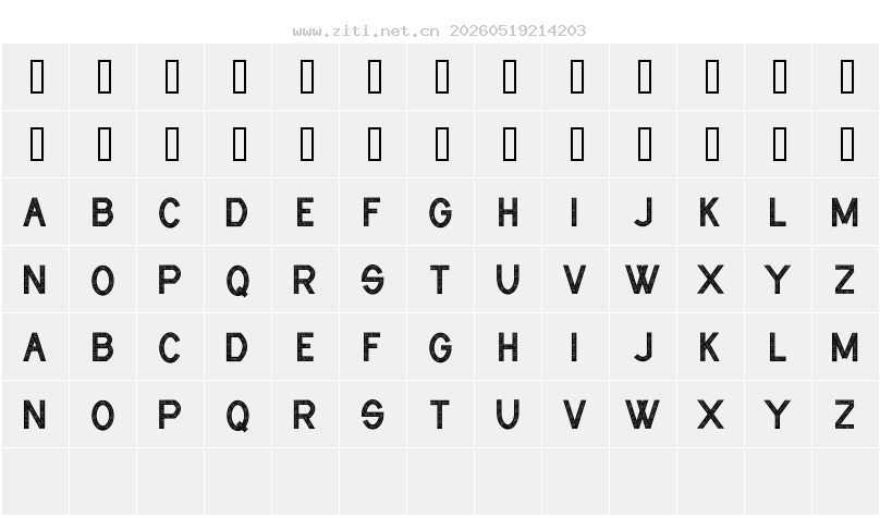 字符映射圖
