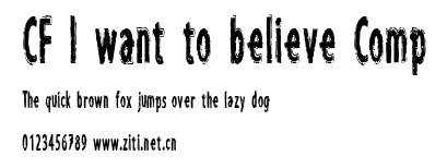 CF I want to believe Comp.ttf