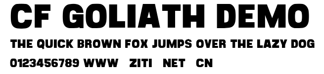 CF Goliath Demo.ttf