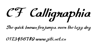 CF Calligraphia.ttf