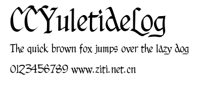 CCYuletideLog.ttf