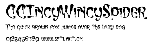 CCIncyWincySpider.ttf