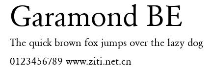 Garamond BE.ttf