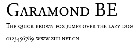 Garamond BE.ttf