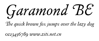 Garamond BE.ttf