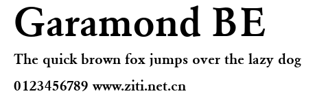 Garamond BE.ttf