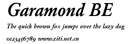 Garamond BE.ttf