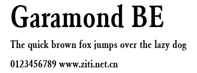 Garamond BE.ttf