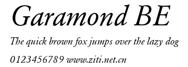 Garamond BE.ttf