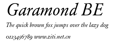 Garamond BE.ttf