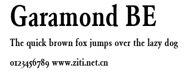 Garamond BE.ttf
