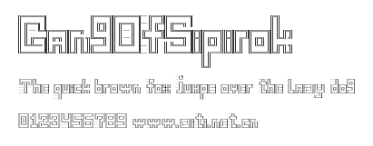GangOfSipirok.ttf字體轉換器圖片