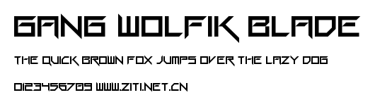 Gang Wolfik Blade.ttf
