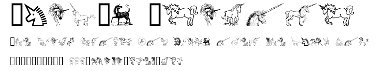 Gail's Unicorn.ttf字體轉換器圖片