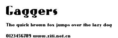 Gaggers.ttf