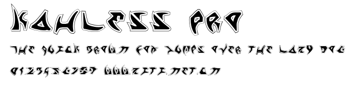 Kahless Pro.ttf