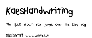 KaesHandwriting.ttf