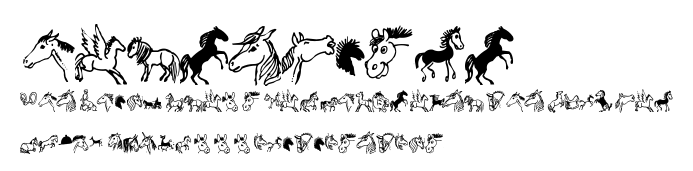 horsedings.ttf字體轉換器圖片