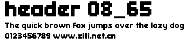 header 08_65.ttf字體轉換器圖片
