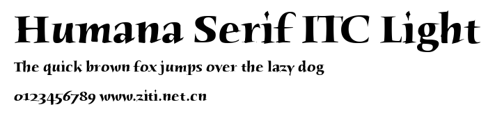Humana Serif ITC Light.ttf