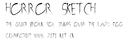 Horror Sketch.ttf
