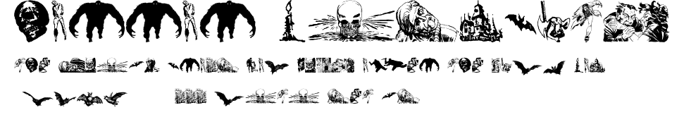 Horror Dingbats.ttf