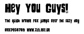 Hey You Guys!.ttf