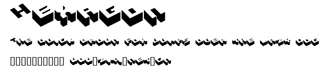 Hexagon.ttf