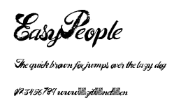 EasyPeople.ttf字體轉換器圖片
