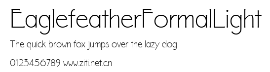 EaglefeatherFormalLight.ttf