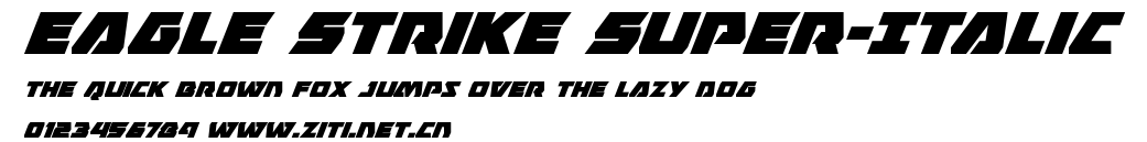 Eagle Strike Super-Italic.ttf