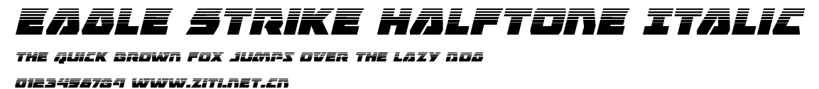 Eagle Strike Halftone Italic.ttf