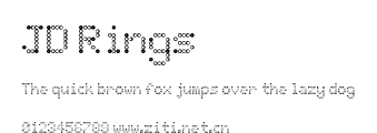 JD Rings.ttf字體轉換器圖片