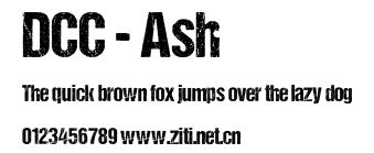 DCC - Ash.otf