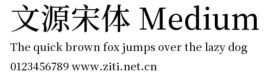 文源宋體 Medium.ttf