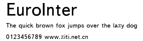 EuroInter.ttf字體轉換器圖片