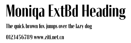Moniqa ExtBd Heading.otf