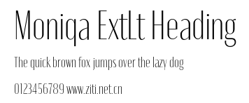 Moniqa ExtLt Heading.otf