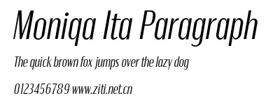 Moniqa Ita Paragraph.otf