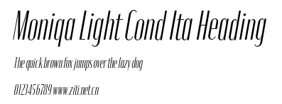 Moniqa Light Cond Ita Heading.otf