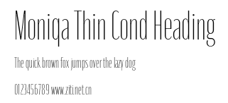 Moniqa Thin Cond Heading.otf