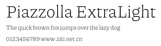 Piazzolla ExtraLight.otf