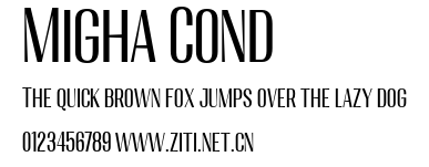Migha Cond.otf