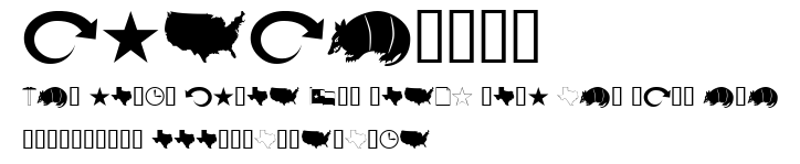 Armadillo.ttf字體轉換器圖片