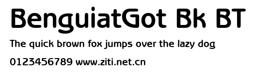 BenguiatGot Bk BT.ttf字體轉換器圖片