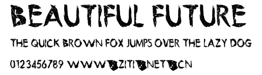 Beautiful Future.otf字體轉換器圖片