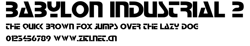 Babylon Industrial 2.ttf