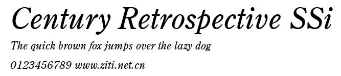Century Retrospective SSi.ttf